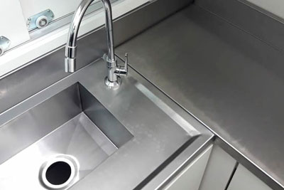 Bancada de Inox para Laboratório