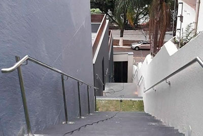 Corrimão em Aço Inox